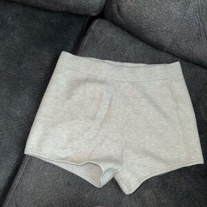 wild fable Light Gray Knit Lounge Shorts